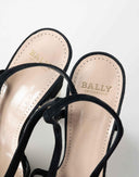 Bally - Sandali neri in camoscio 