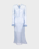 Aquilano Rimondi - Vestito azzurro in organza 