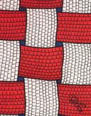 Roberta Di Camerino - Foulard fantasia intreccio anni '80 