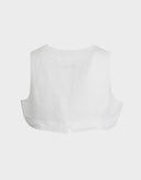 Armani - Gilet chiaro in cotone anni 2000 