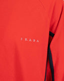 Prada - Felpa rossa da uomo in cotone 