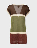 Cardigan laminato a righe CD-10-ART004316 Just Cavalli