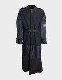 Trench burberry up-cycled 