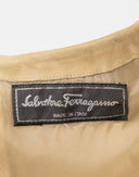 Salvatore Ferragamo - Tubino beige anni '90 