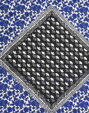 Etro - Foulard da taschino fantasia paisley blu 