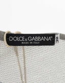 Dolce & Gabbana - Top grigio metallizzato anni 2000 