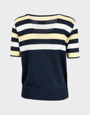 Courreges - T-shirt a righe anni '80 