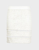 Alexander Wang- Gonna bianca in pelle 