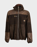 Giubbotto carhartt con cappuccio up-cycled 