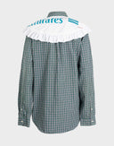 Vestito e collo bon ton calcio up-cycled 
