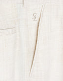 Yves Saint Laurent - Pantaloni chino in lino 