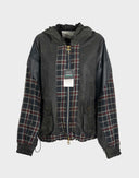 Giubbotto Barbour up-cycled con cerniera 