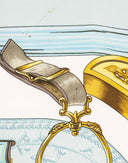 Hermes - Foulard "Etriers" anni '90 in 100% seta 