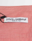 Dolce e Gabbana - Camicia a righe rossa anni '90 