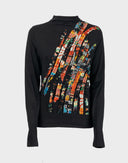 Kenzo Jeans - T-shirt nera anni 80 