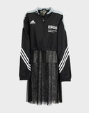 Vestito midi con pizzo up-cycled 