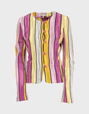 Sonia Rykiel - Giacca modello cardigan colorata 