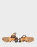 Hermes - Sandali marroni in pelle anni 90 