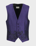 Gianni Versace - Panciotto viola anni '90 