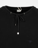 Felpa nera con ape ricamata CU-13-ART002001 Christian Dior