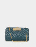 Rodo - Borsa blu in midollino anni '80 