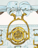 Hermes - Foulard "Etriers" anni '90 in 100% seta 