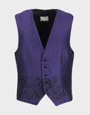 Gianni Versace - Panciotto viola anni '90 