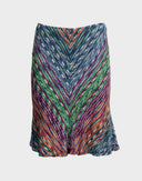 Missoni - Gonna a fantasia colorata anni 90 