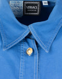 Versace Jeans Couture - Camicia azzurra anni '90 