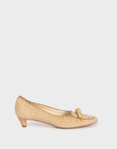 Salvatore Ferragamo - Scarpe beige in camoscio anni '90 