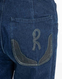 Roberta Di Camerino - Pantaloni in denim anni '90 
