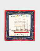 Gucci - Foulard navale in seta 