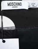 Moschino Jeans - Vestito nero a pois bianchi 