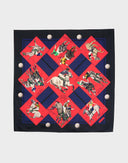 Hermes - Foulard 'Polo Cup Palm Beach' 1987 