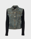 Moschino Jeans - Giubbotto di jeans e lana 