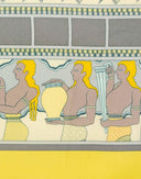 Hermes - Foulard 'Le secrets de Minos' giallo 