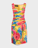 Vestito a fiori anni '80 