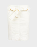 Gonna pencil bianca anni 2000 CD-17-ART0010SPECIAL/10 Yves Saint Laurent