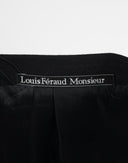 Giacca smoking nera doppiopetto 