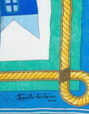 Sorelle Fontana - Foulard in seta anni 60/70 