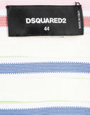 Dsquared - Vestito blu e verde a righe 