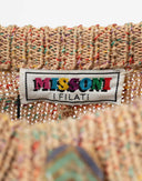 Cardigan multicolore a fasce 