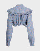 Camicia e collo bon ton up-cycled 