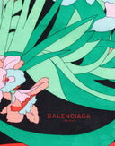 Balenciaga - Foulard fantasia tropicale 