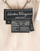 Giacca avorio in seta 