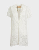 Gucci - Vestito bianco in pizzo anni 2000 