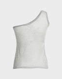 Dolce & Gabbana - Top grigio metallizzato anni 2000 