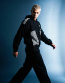 Felpa Adidas con zip e cappuccio 