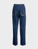 Roberta Di Camerino - Pantaloni in denim anni '90 