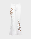 Rocco Barocco - Pantaloni 2000 stampa leopardo 